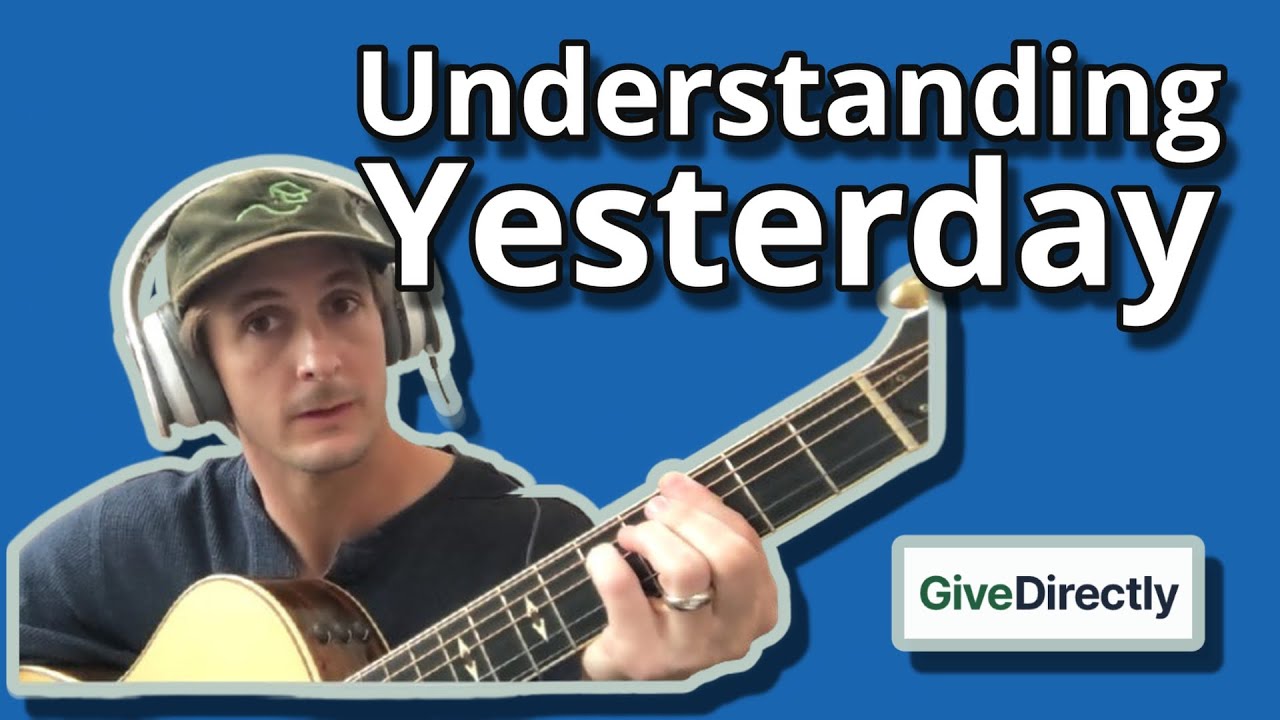 Yesterday by The Beatles Chords Explained