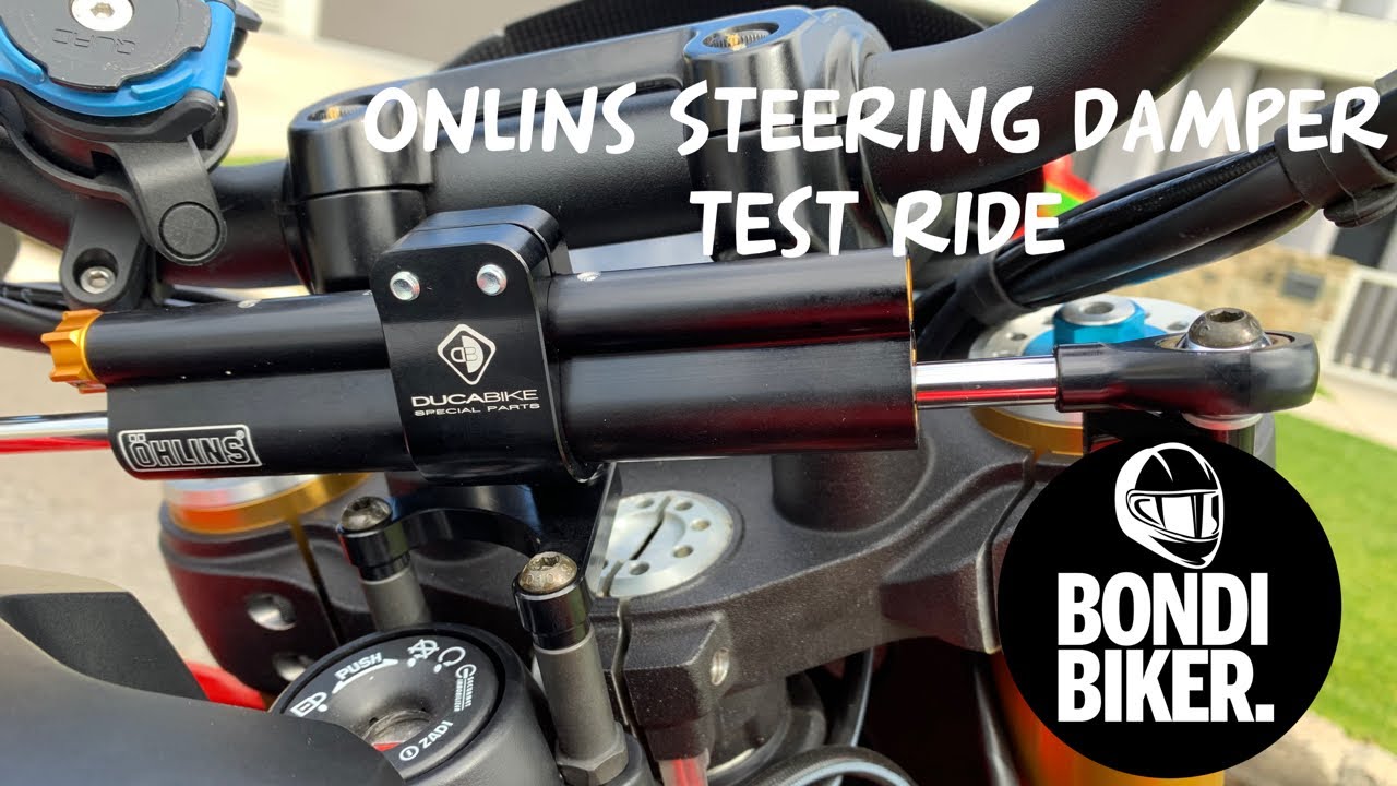 Ohlins Steering damper/vlog - Hypermotard 950sp