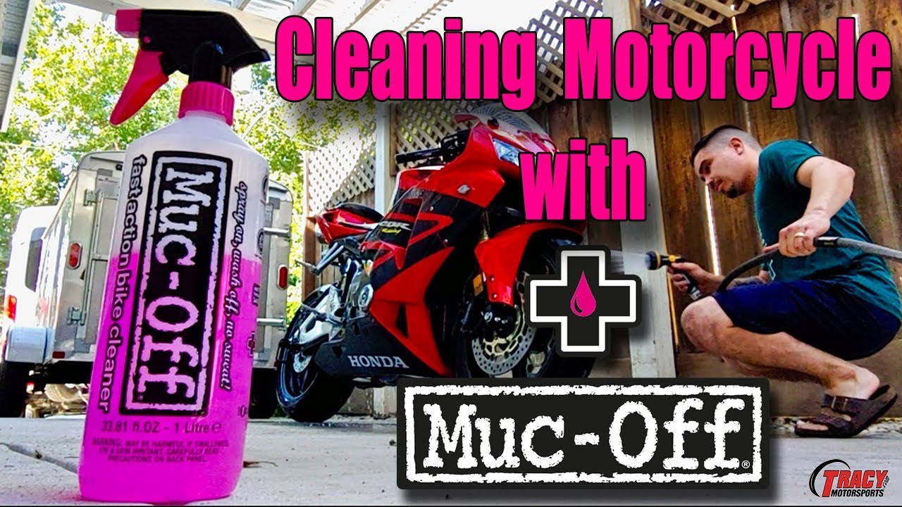 Muc-Off Motorcycle Cleaner Review Video (Tracy Motorsports)