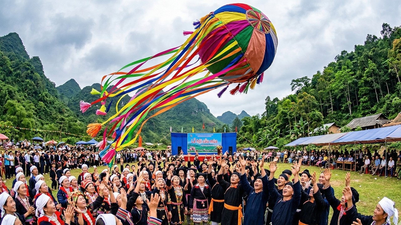 The Strangest Rain-Praying Ceremony in Vietnam | A Look into Dao Tien Daily Life