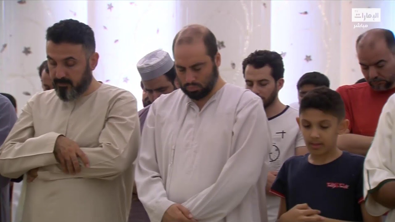 مباشر.. صلاة التراويح من جامع الشيخ زايد الكبير على قناة الإمارات