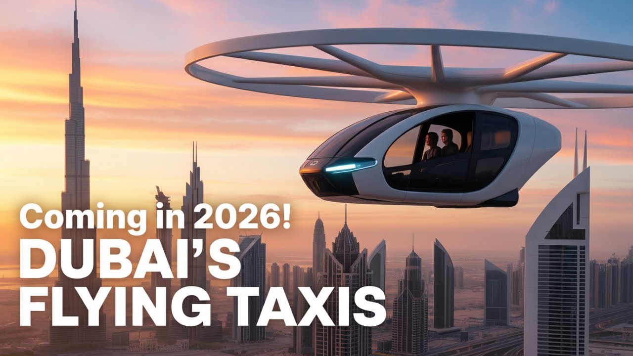 Dubai 2026: Flying Cars, New Islands & Futuristic Architecture