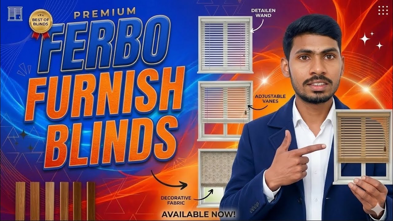 Aaj Kam Nahin hua 😜 Ferbo Furnish Blinds 🛠️🏠 manufacturing company wooden Blinds zebra blinds roller