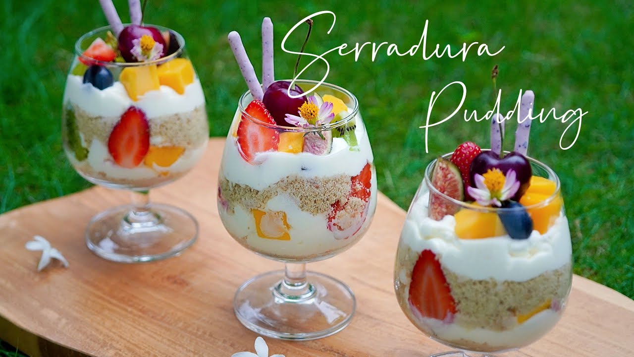 Фруктовый пудинг Серрадура ~ Просто и вкусно ❤ (Serradura Fruit Pudding ~ Easy and Delicious)