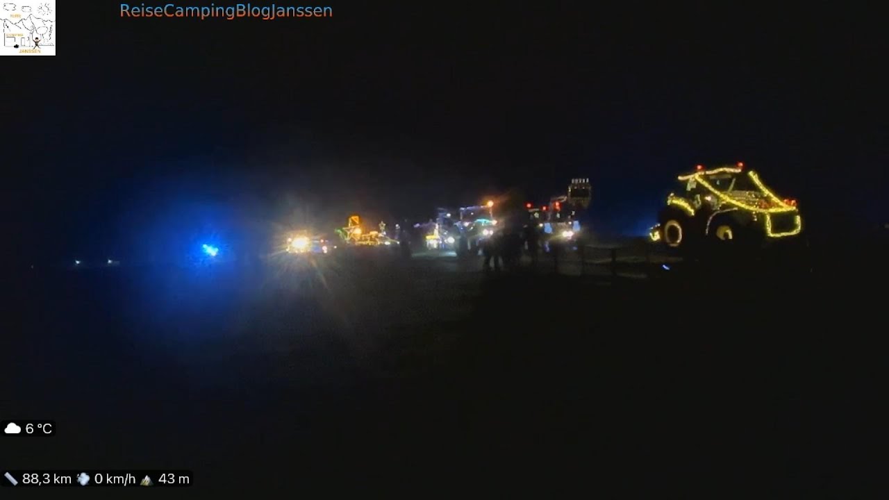 Xmas Lightning Parade - Traktor Run - Heinsberger Lichterzug Teil 2