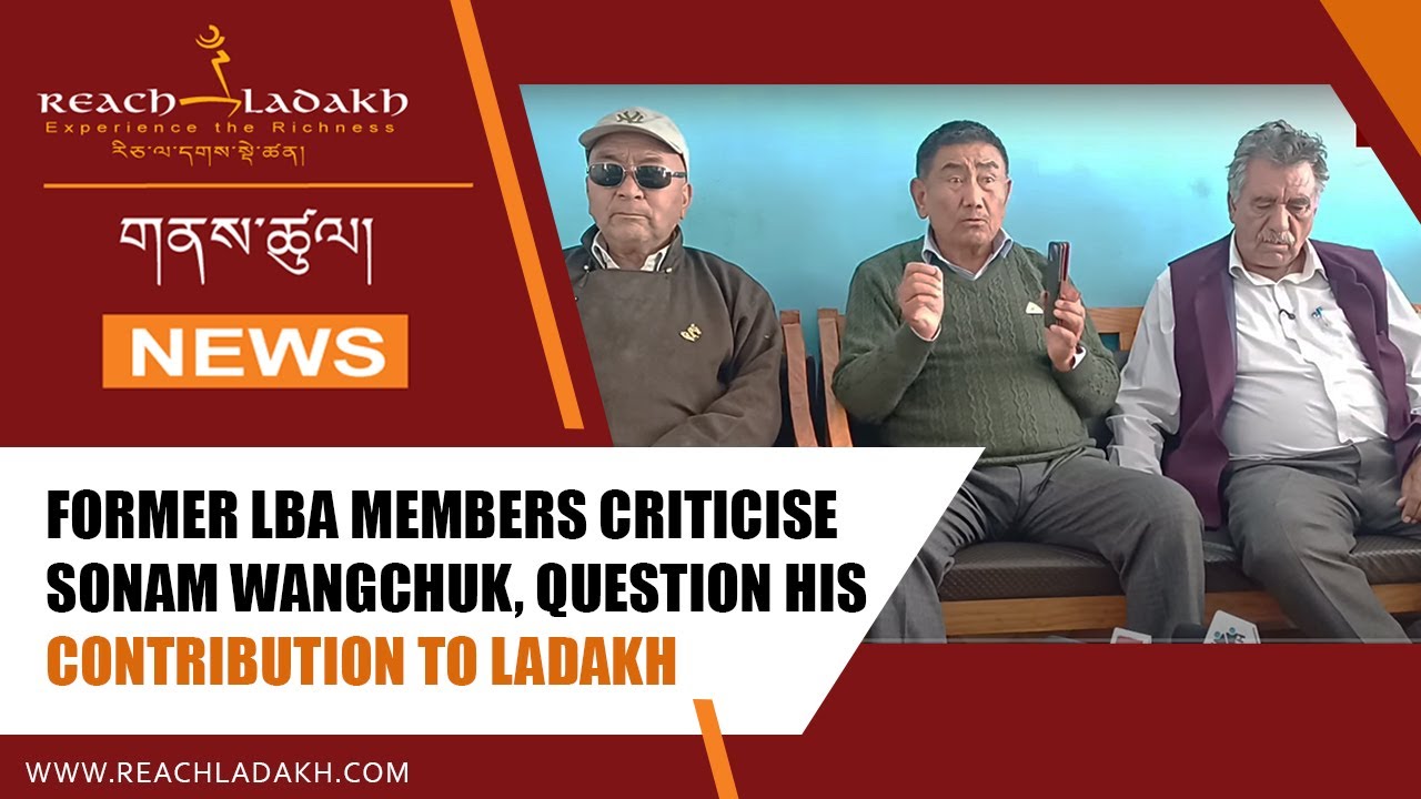 Former LBA members criticise Sonam Wangchuk, question his contribution to Ladakh