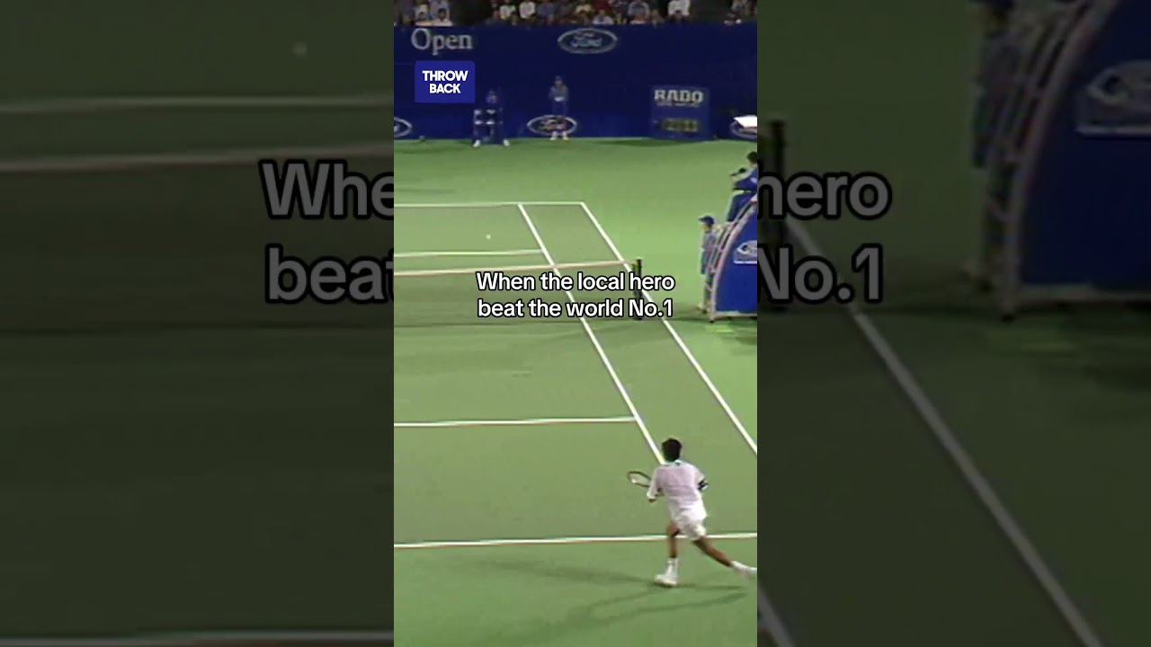 He got them CONFUSED 😵&zwj;💫 #rulebenders #bahrami #cash #ivanisevic #forget #tennis #funny