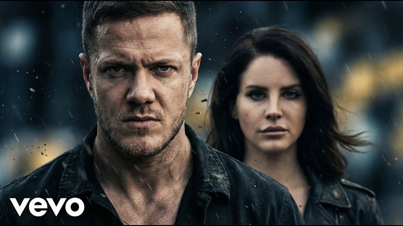 Imagine dragons ft Lana Del Rey: Stronger Than Ever (Original Lyrics Video)