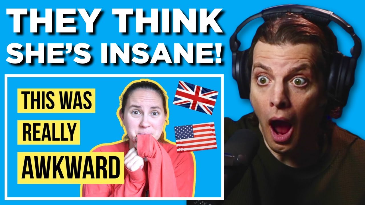 American Reacts to 7 Embarrassing Mistakes I've Made In The UK!