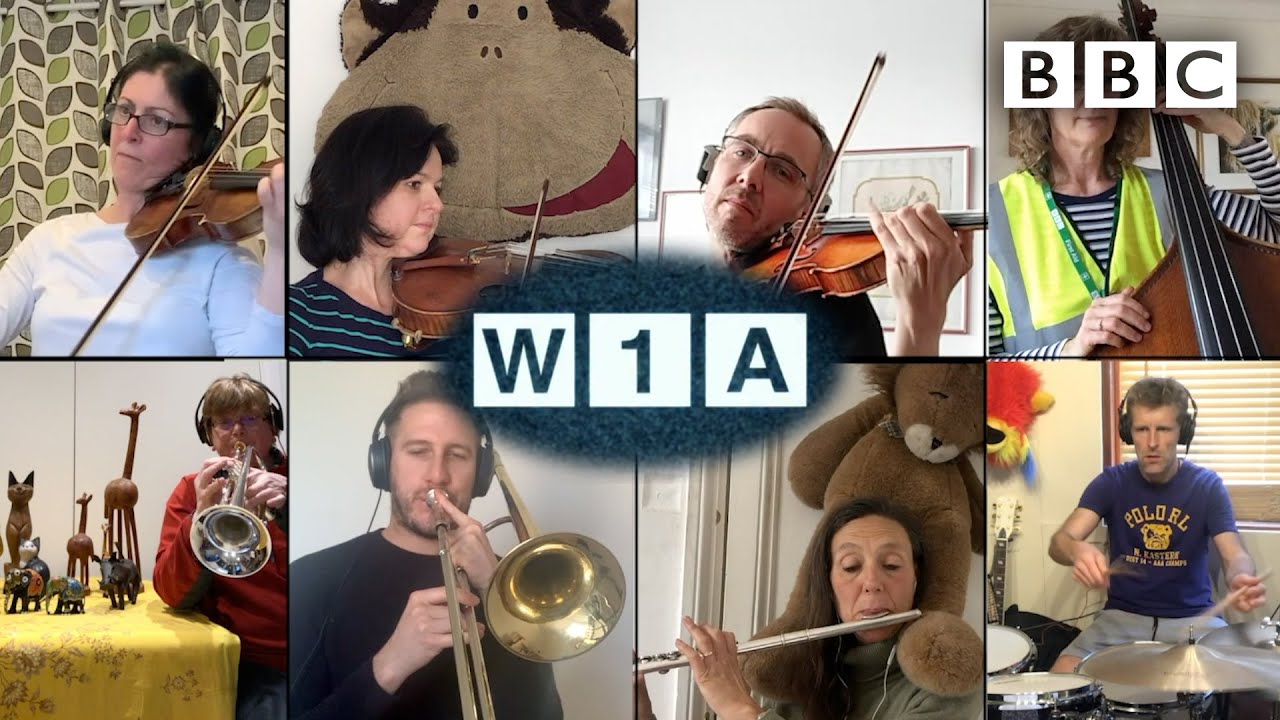 BBC Concert Orchestra remake the W1A theme tune! | BBC Trailers