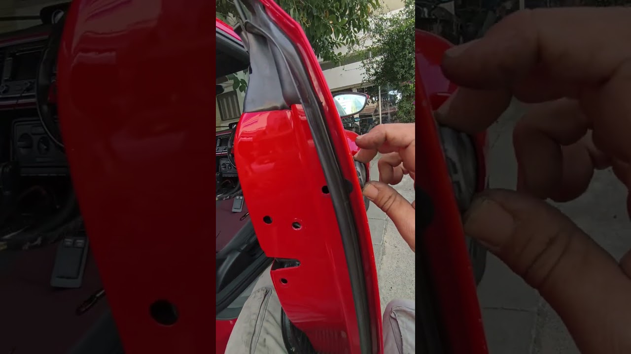 Замена замка на 2-дверном VW Beetle