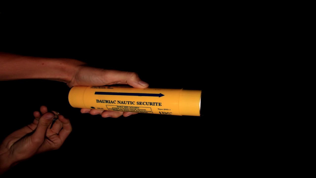 SOLAS Dauriac Nautic Securite DNS-1 Fallschirm Signal Parachute Flare (30.000 Candil)