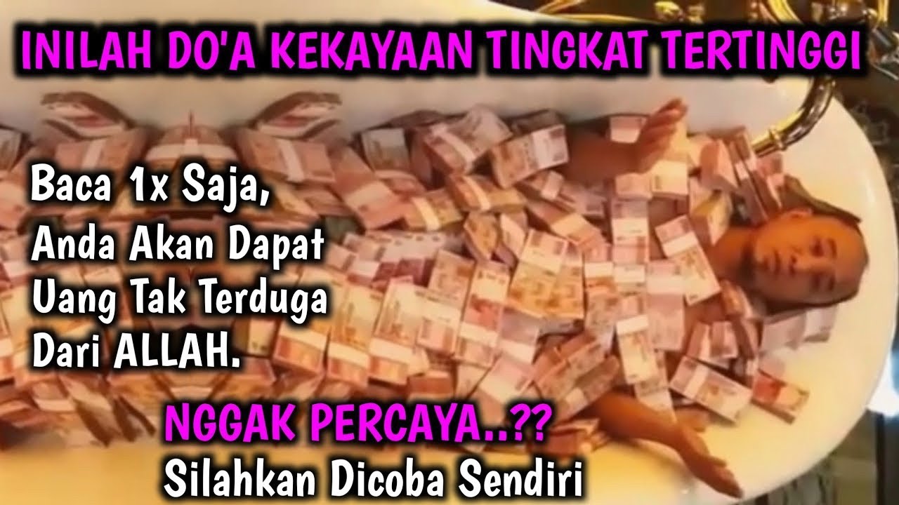DAHSYAT❗ Inilah Pembuka Rezeki Paling Mustajab Mendatangkan Rezeki Dari Segala Arah | Doa Cepat Kaya