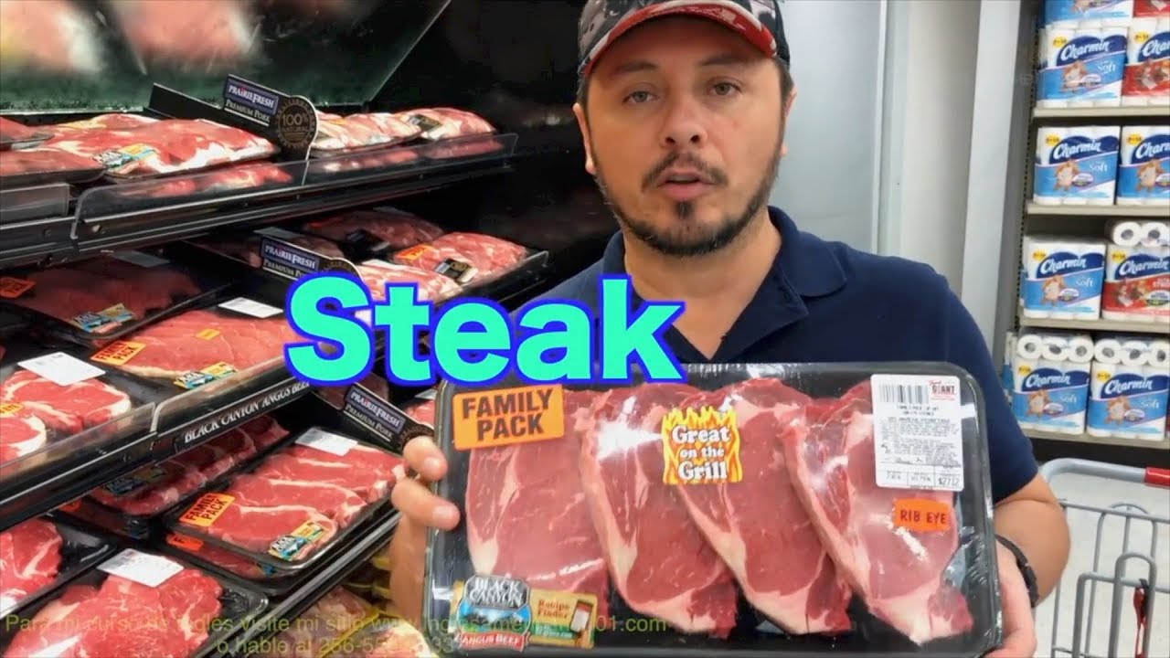 Inglés para el supermercado. Vocabulario en inglés!!