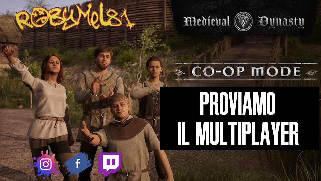 Medieval Dynasty - ITA - #17 - Proviamo la modalit&agrave; Multiplayer