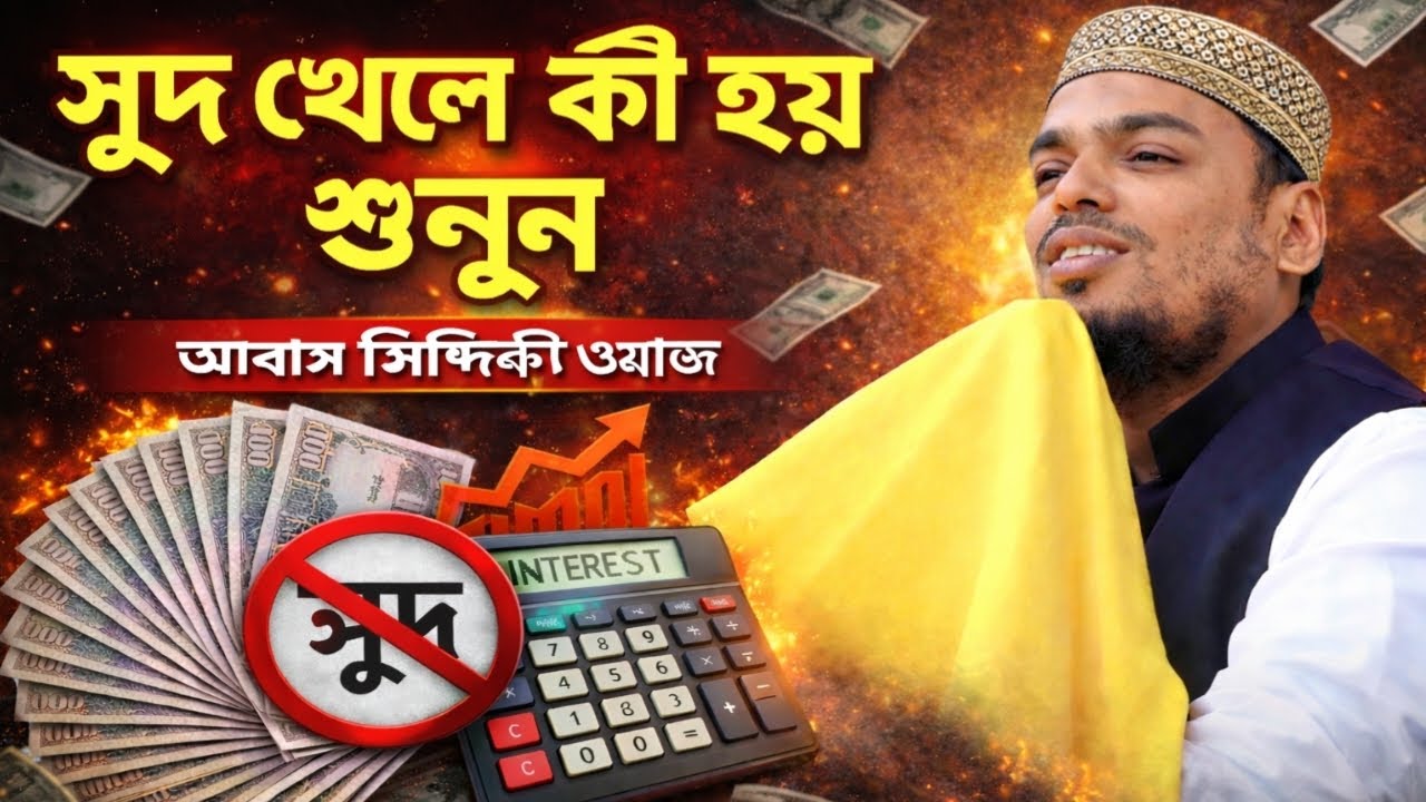 সুদ খেলে কী হয়? | আব্বাস সিদ্দিকীর হৃদয় কাঁপানো ওয়াজ