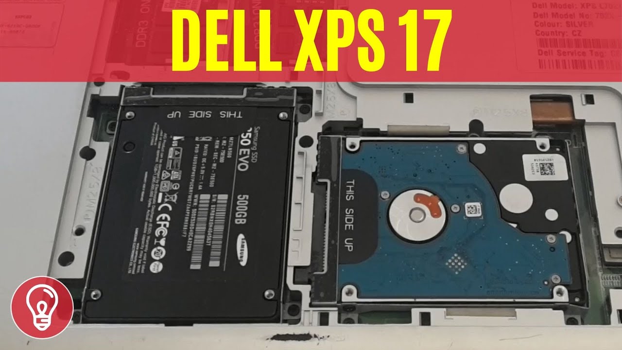 Обновление Dell XPS 17 L702X до нового SSD и ОЗУ