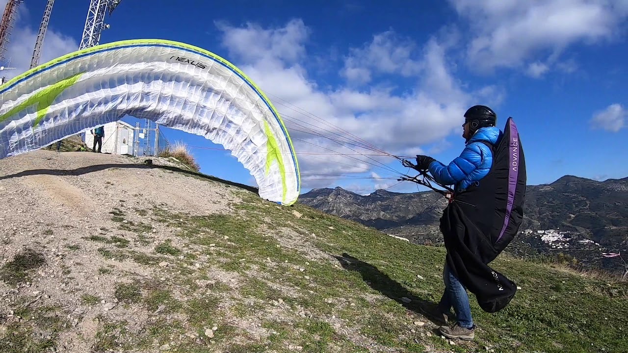 Paragliding Andalusia 2018/19 - Day 8 - Soaring in Otivar
