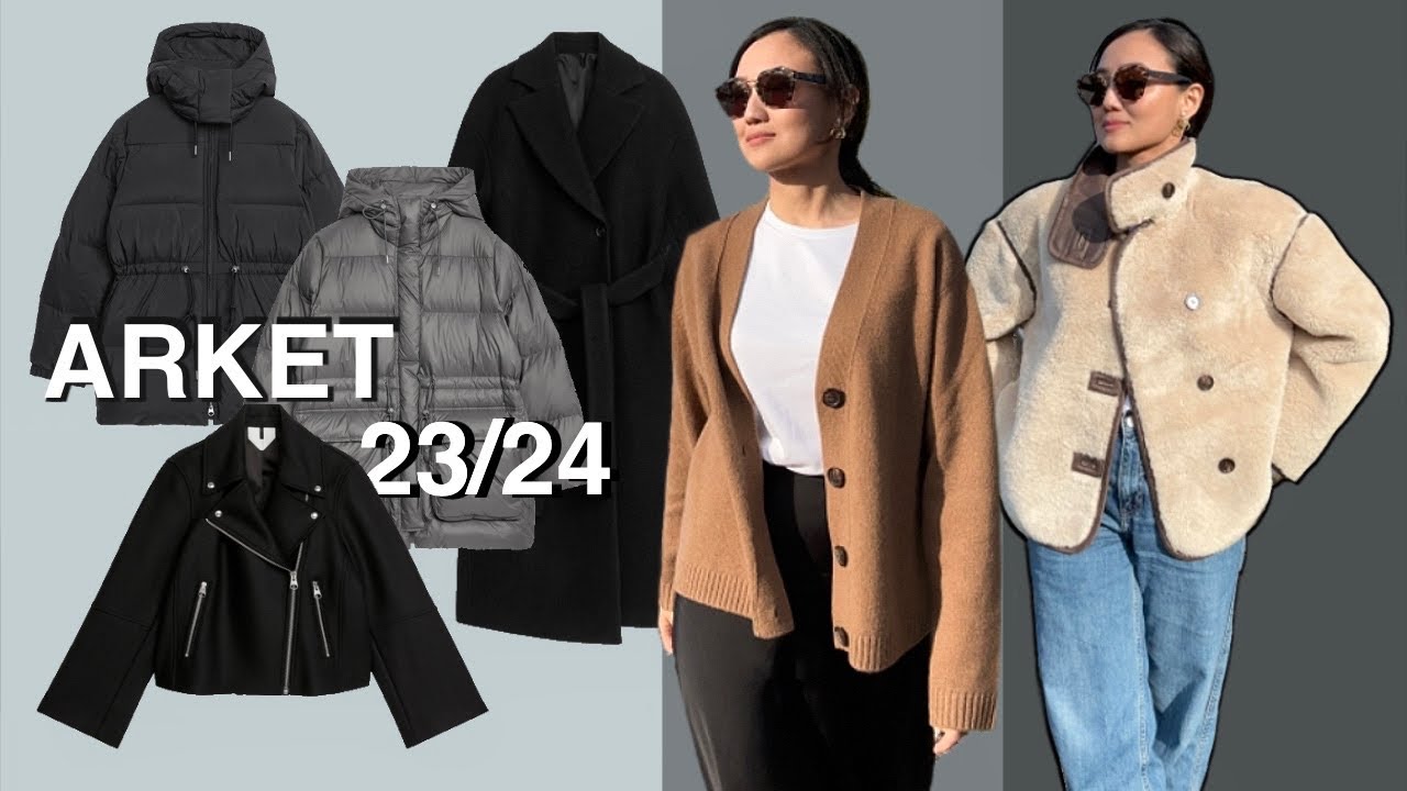 ARKET TRY-ON HAUL // Autumn - Winter: jackets, cardigans, coats