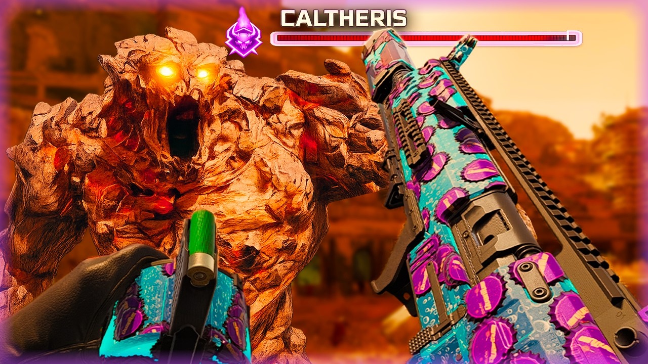 EL NUEVO META? SG-12 CONTRA CALTHERIS🔥 BLACK OPS 7 ZOMBIES