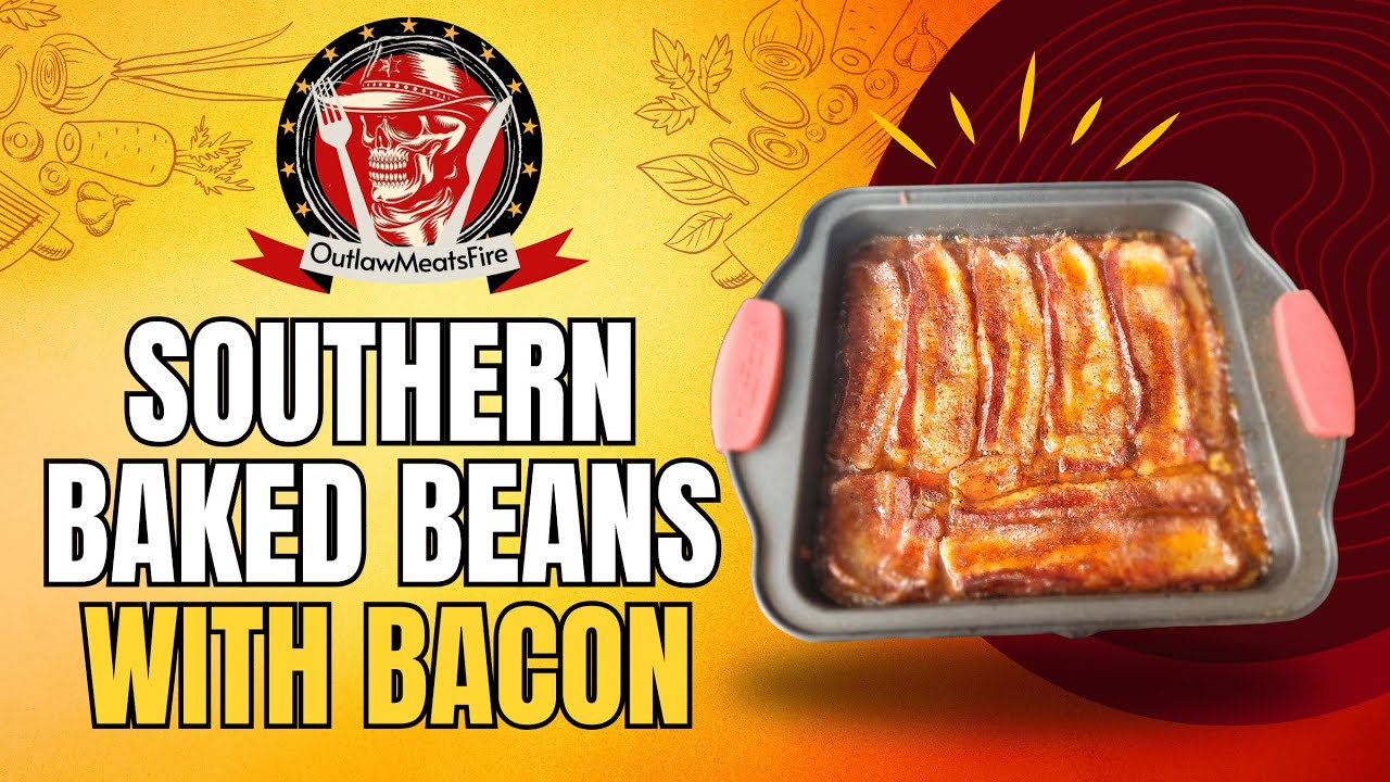Smoky Baked Beans with Bacon (Easy and Delicious Recipe) 🥓 The Ultimate Southern Comfort Side!