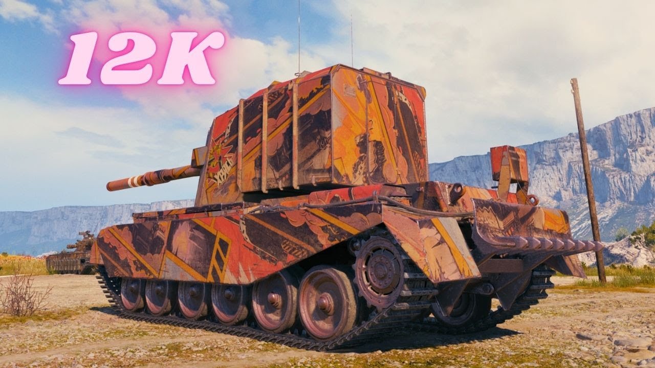 FV4005 Stage II 12K Damage & FV4005 - 11K Damage 11 Kills World of Tanks