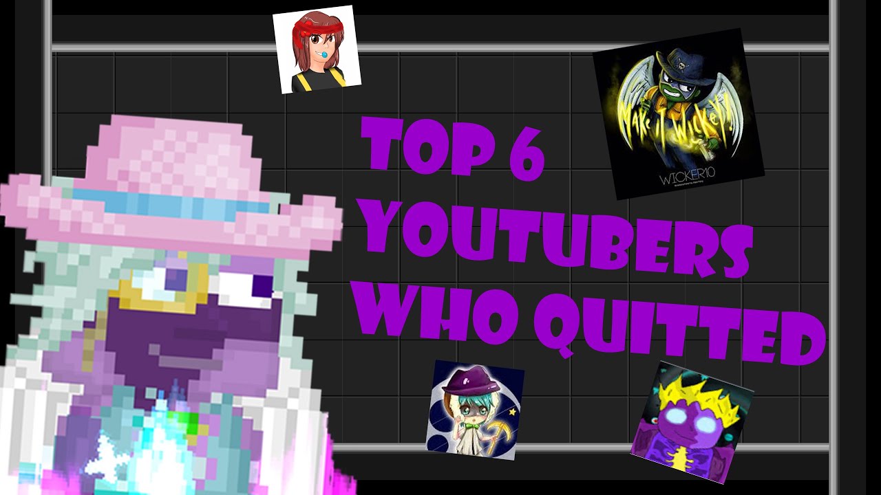★Growtopia - Top 6 YouTubers Who Quitted ★