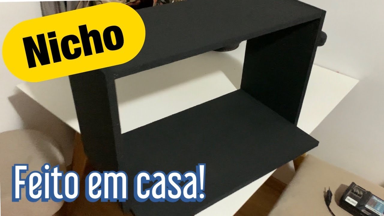 Nicho para forno elétrico- fazendo móveis fácil e rápido em casa!