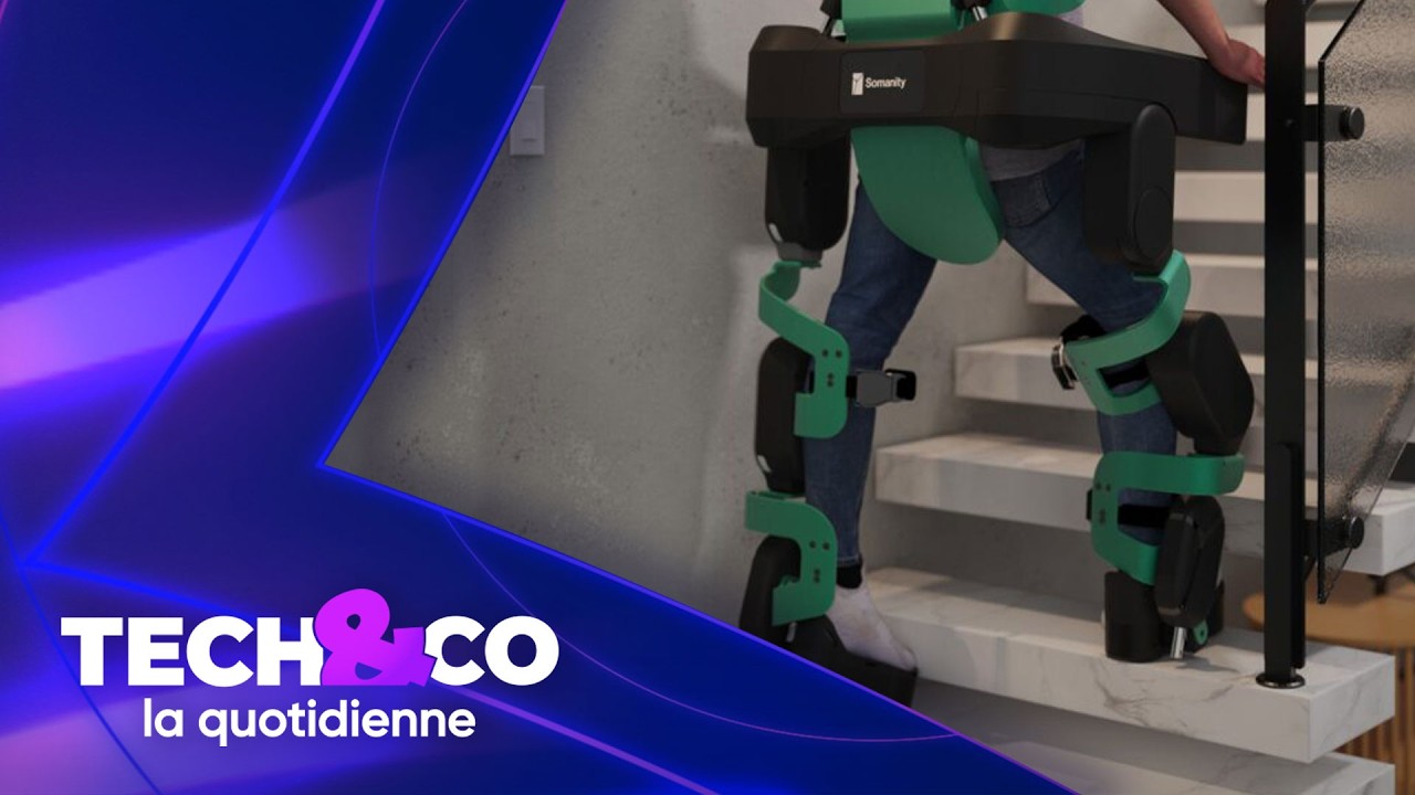 Un exosquelette pour refaire marcher des personnes en situation de handicap _ Tech&Co du 16/02/2026