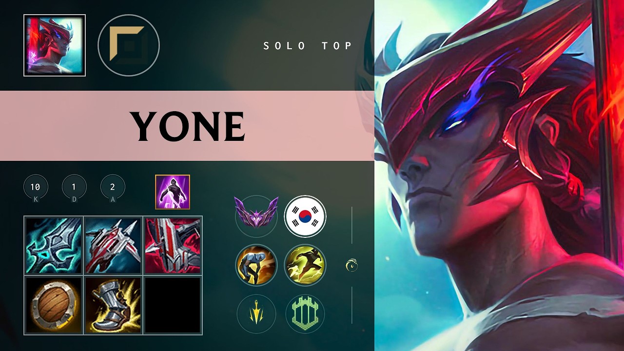 (Oscar) Yone Top vs Kennen - KR Master Patch 26.10