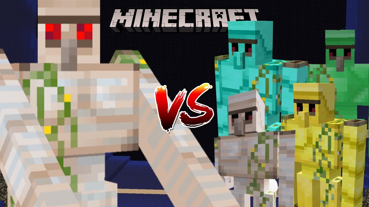 Exterminator Prototype VS Random Golem | Minecraft Mobs Battle