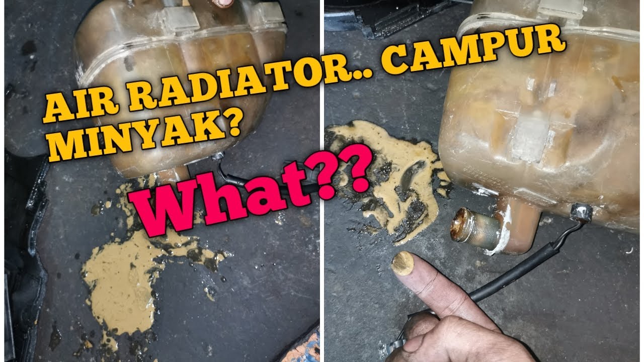 Penyebab Air Radiator campur minyak enjin. Rupanya bukan head gasket bocor.. Tetapi??