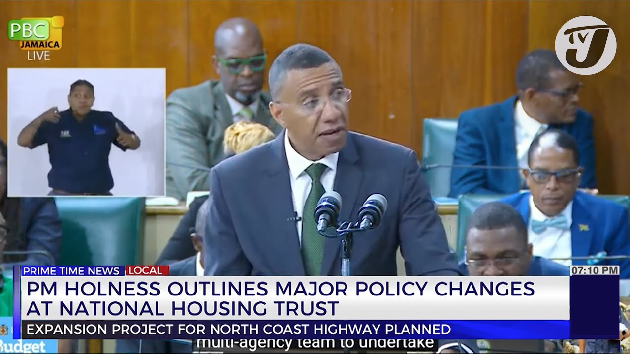 PM Holness Outlines Major Policy Changes at National Housing Trust | TVJ News