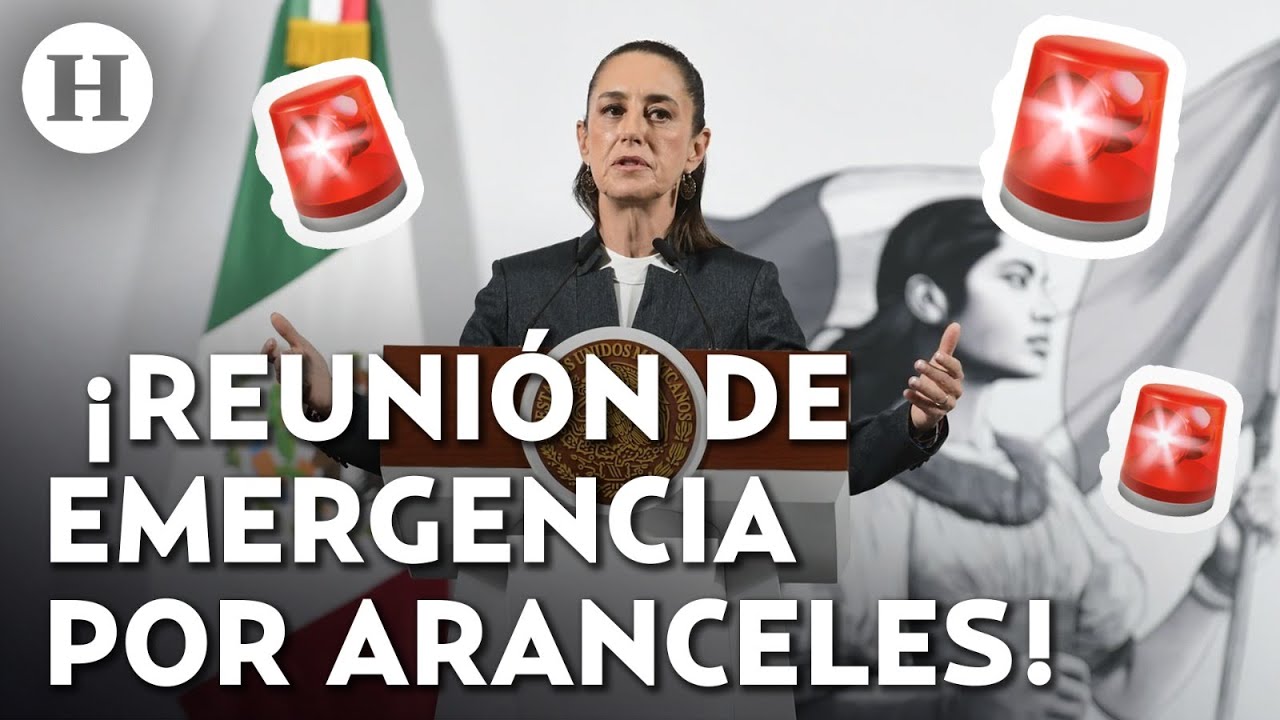 ¡Emergencia en Palacio Nacional! Gabinete de Economía se reúne con urgencia previo a aranceles