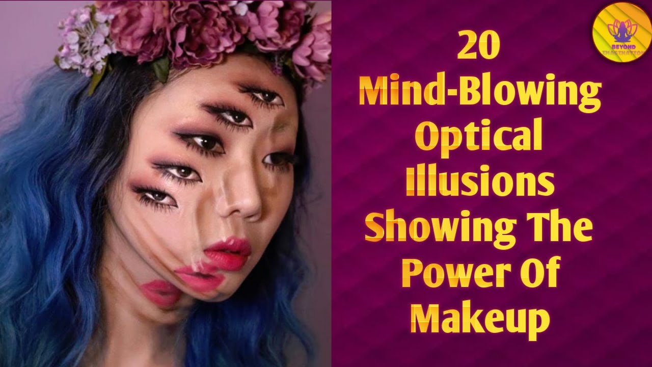 20 Mind-Blowing Optical Illusions Created Using Makeup | 3D Face Painting | Body Art | Face Art