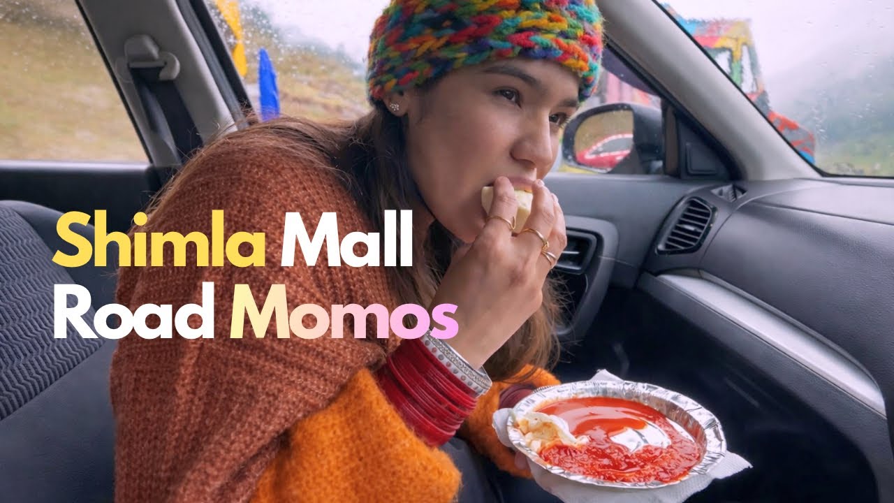 Shimla Mall Road ke famous momos ka maza hi kuch aur hai! 🥰 - Shimla Mall Road street food