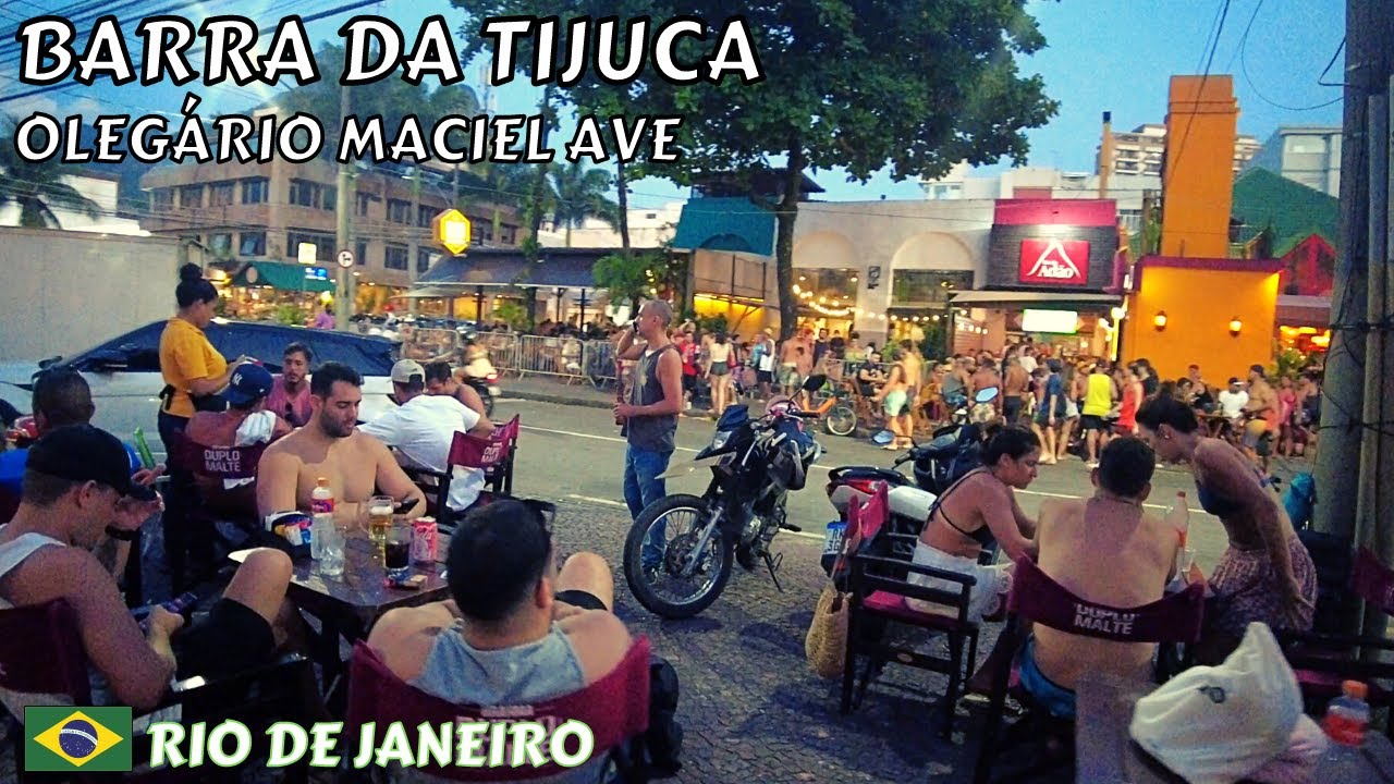 🇧🇷 | Barra da Tijuca - Olegario Macial Ave | (Street Walk - Rio de Janeiro, Brazil 2022)