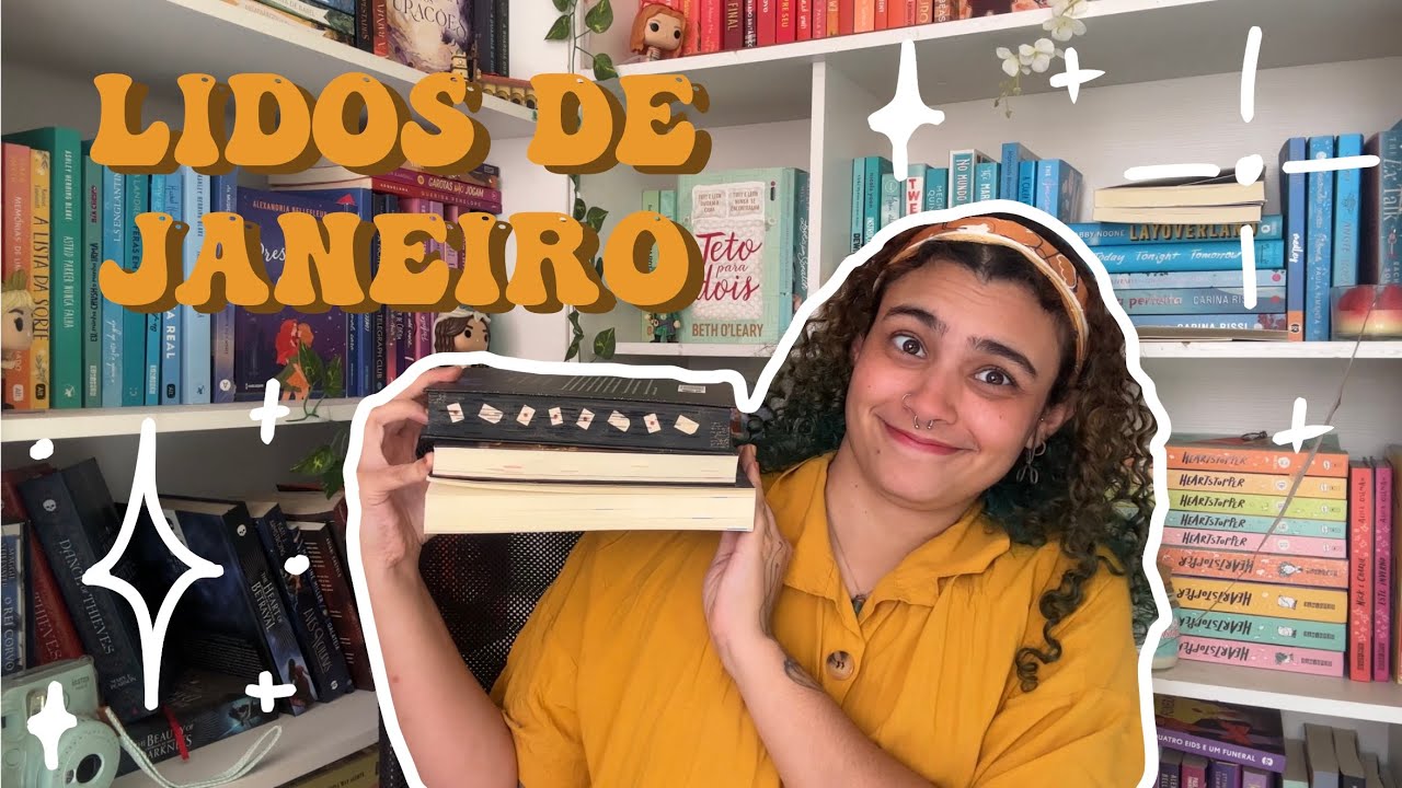 Livros lidos em janeiro - Começando o ano bem °⋆.ೃ࿔*:･