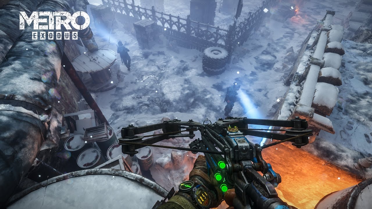 Metro Exodus: Crossbow Stealth Kills - Ranger Hardcore Gameplay (Moscow)