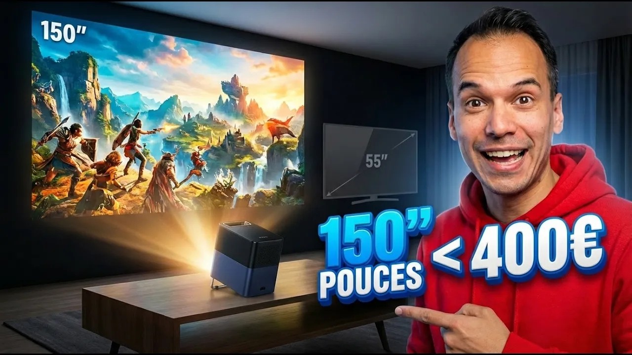 Un bon vid&eacute;oprojecteur &agrave; moins de 400&euro;, c'est possible ? Mon exp&eacute;rience avec le TCL A1s