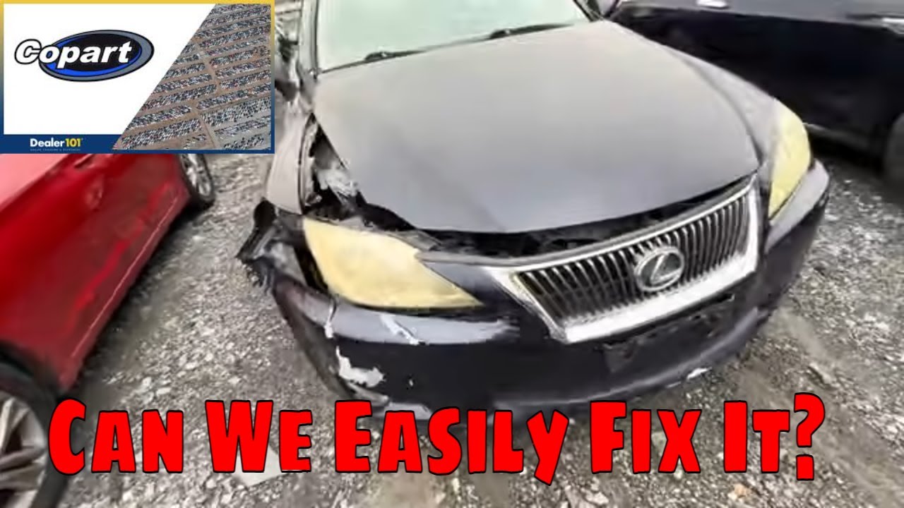 Copart Walkthrough!! This Lexus Is An Easy Fix!!