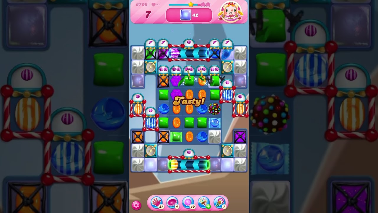 6709 Candy Crush Saga Level 6709 Walkthrough