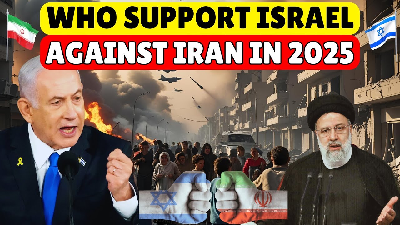 TOP 10 Countries Supporting ISRAEL Against IRAN in 2025!
