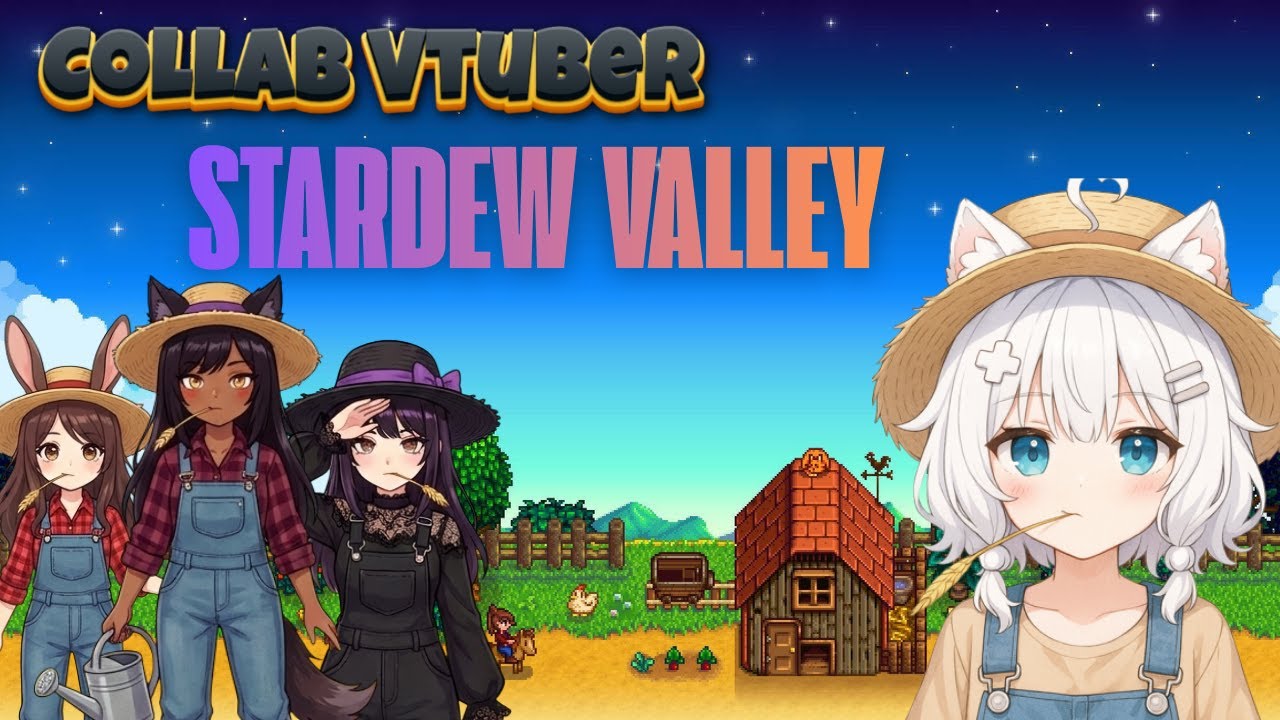 A fazenda de Gados Vtubers, bora pescar! #vtuber