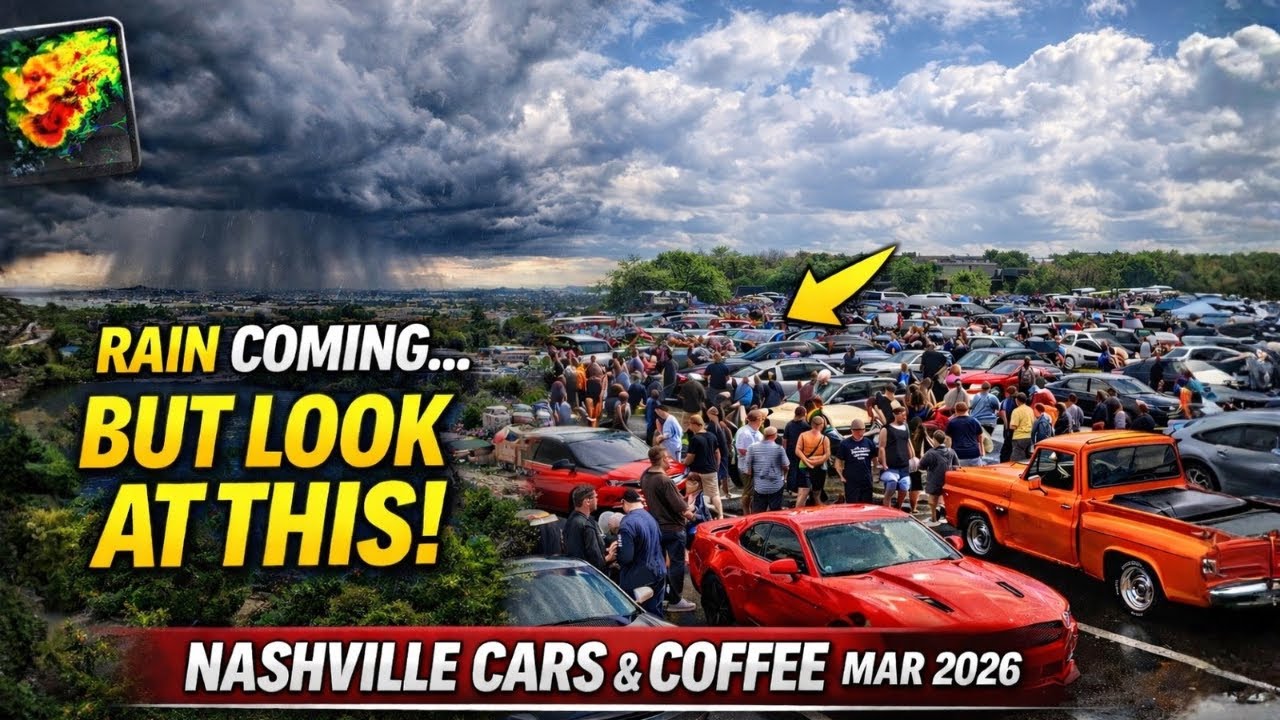 Rain Was Moving In… But Nashville Cars & Coffee Was PACKED | March 2026