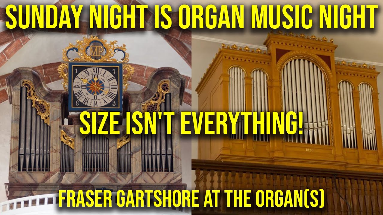 🔴 LIVE: Size Isn't Everything... 😉 Double Organ Premiere! 🎹
