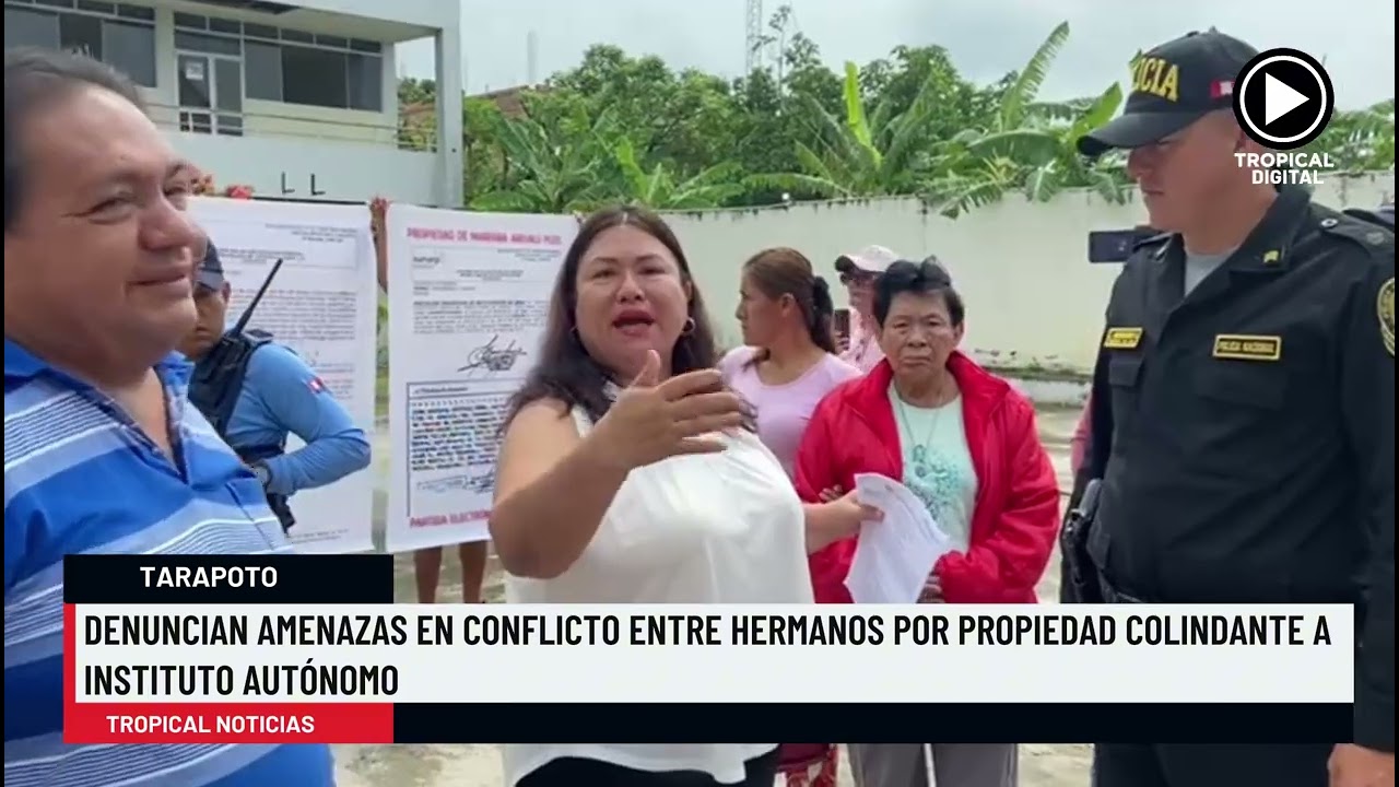 Denuncian amenazas en conflicto entre hermanos por propiedad colindante a Instituto Autónomo