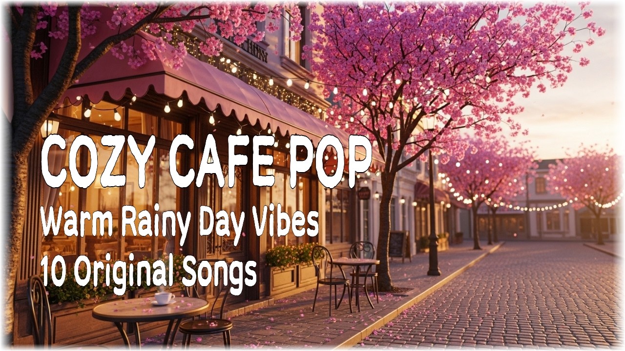 Cozy Cafe Pop Playlist Vol.1 | Relaxing Indie Music for Study, Work & Chill ☕🌧️
