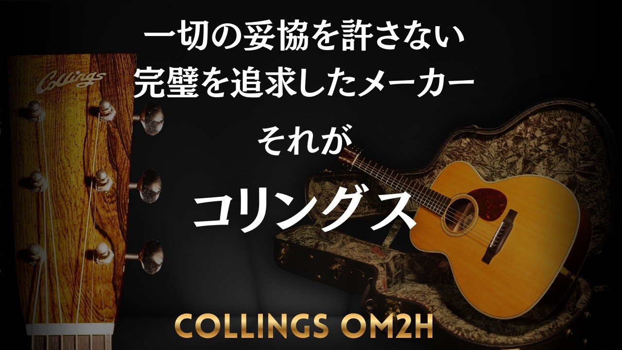 選び抜かれた最高級材のみ使用【Collings OM2H】2006年製（完全予約制 名古屋アコギ専門店 オットリーヤギター）