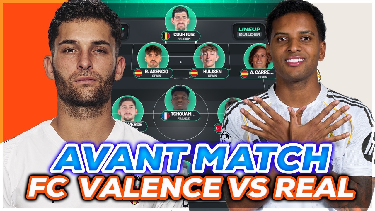 GAGNER SANS VINICIUS JR ! Avant match FC Valence vs Real Madrid